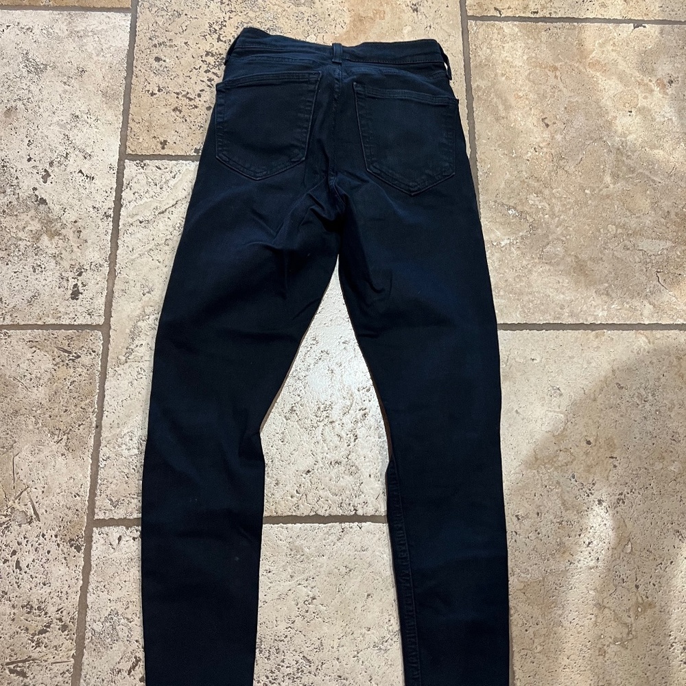 Topshop Moto 'Jamie' Skinny Stretch Jeans Womens Waist 25 Inseam 32 Nordstrom